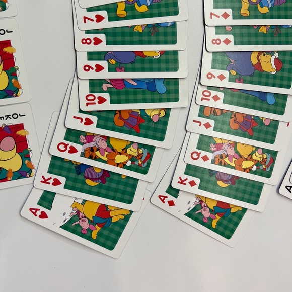 Bicycle Disney Winnie the Pooh Deck of Playing Cards Holiday Playing Cards RARE - Picture 5 of 16